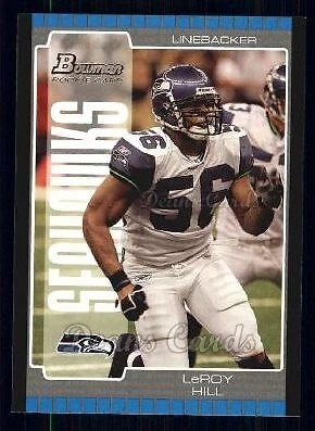 2005 Bowman #253 Leroy Hill Seahawks RC 8 - NM/MT - Image 1 of 1