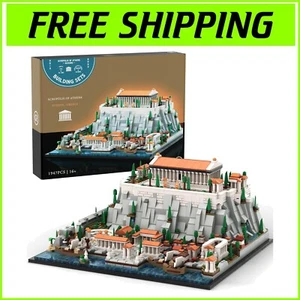 Realistic Acropolis Architecture Model - 1947 Pieces, Easy Setup for All Ages - Picture 1 of 9