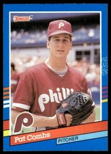 1991 Donruss #60 Pat Combs Philadelphia Phillies
