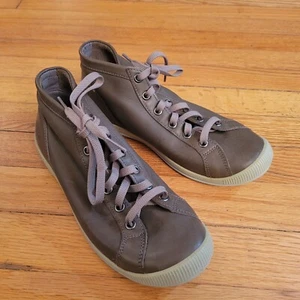 KEEN LORELAI Brown Leather Lace Up Chukka Boots Shoes Women's US 6.5 / EU 37 - Picture 1 of 7