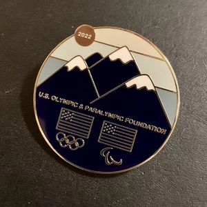 Beijing 2022 Winter Olympics USOP Foundation Pin - Picture 1 of 1