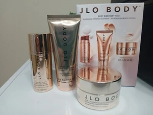 JLO Body Discovery Trio con AHAs + Cafeína ¡BRILLO, SUAVE Y TONIFICADO! AUTÉNTICO NUEVO EN CAJA - Imagen 1 de 9
