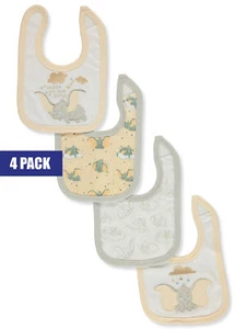 Paquete de 4 baberos unisex Disney Dumbo Baby - varios, talla única - Imagen 1 de 3