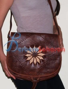 Stylish and casual Handmade Algerian leather handbag - Picture 1 of 1