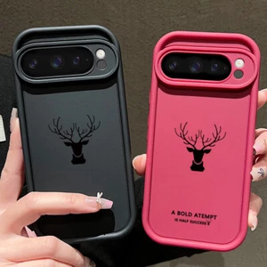 For Google Pixel 9 Pro XL 8A 8 7 Shockproof Deer Soft Silicone Phone Case Cover - Picture 1 of 12