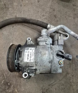 VW AUDI SEAT AC UNIT COMPRESSOR 5n0820803a DELPHI # - Picture 1 of 3