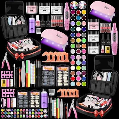 Quaferen Professional Acrylic Nail Kit for Beginners 81-IN-1  - Image 1 of 4