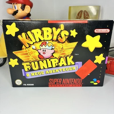 Kirbys Fun Pak CIB SNES Pal Super Nintendo - Image 1 of 4