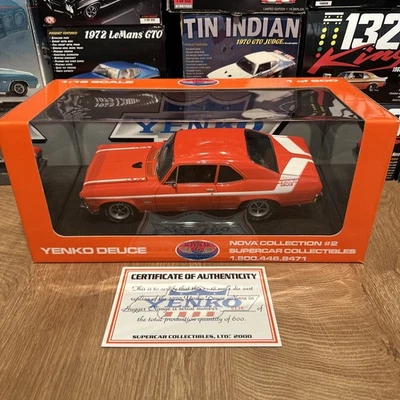 GMP 1/18 1970 Yenko Deuce Nova 350 Supercar Collectibles 136/600 8121-1 - Image 1 of 4