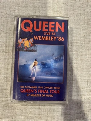 QUEEN - Live At Wembley '86 1992 (Audio Cassette) Hollywood Records HR-61104-4 Foto 1 de 2