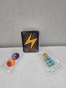 Pokémon Surging Sparks ETB Elite Trainer Box Sleeves, Dice and Condition makers - Picture 1 of 4