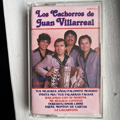 LOS CACHORROS DE JUAN VILLARREAL Cassette/ORIGINAL 1985 ROCIO/NORTENO - Image 1 of 4