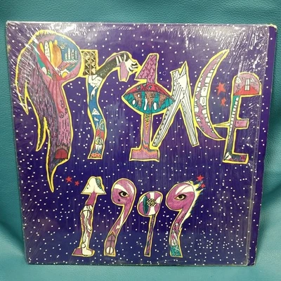 Prince 1999 Double Lp 1982 Warner w1-23720 Open Shrink Wrap EX/VG w Photo Inlays - Image 1 of 4