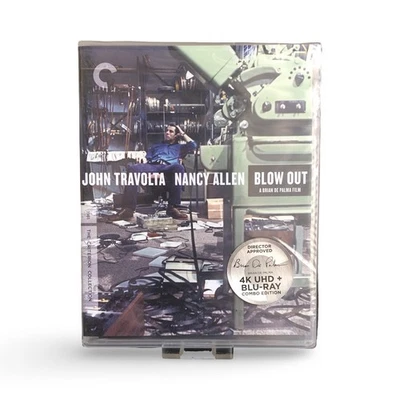 Criterion Collection BLOW OUT 4K UHD + Blu-ray Combo Brand New Sealed - Bild 1 von 2