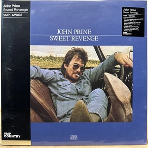 John Prine Sweet Revenge Black Blue Smoke LP 180 Gram Vinyl Me Please VMP CW033 - Picture 1 of 2
