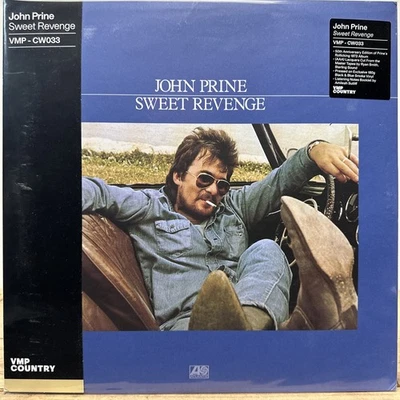 John Prine Sweet Revenge Black Blue Smoke LP 180 Gram Vinyl Me Please VMP CW033 - Image 1 of 2