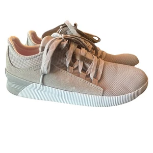 SOREL Out N About Plus Lace Gray Sneakers Shoes Women Size 9 waterproof  - Picture 1 of 10