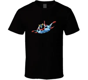 Goldorak Grendizer Ufo Robot Flying Retro Style T-shirt And Apparel T Shirt - Picture 1 of 2