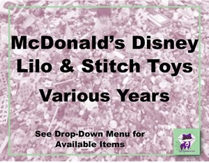 McDonald's Disney Lilo & Stitch Figures-Choose! - Picture 1 of 25