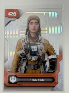 Topps Star Wars High Tek 2024 Paige Tico Star Wars: The Last Jedi #77 - Foto 1 di 3