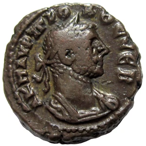 ÄGYPTEN, ALEXANDRIA. BILLON TETRADRACHME, PROBUS, 276-282 AD. TYCHE REVERSE.   - Bild 1 von 5