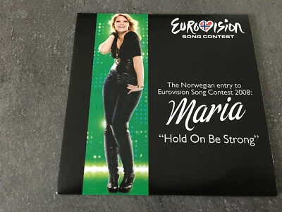 ESC Eurovision Song Contest Promo CD 2008 - NORWAY - Maria Haukaas - Hold On Be - Bild 1 von 4