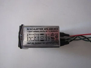Schurter KFB 4302.5314 Power Entry Module 250V 50/60 Hz - Picture 1 of 2
