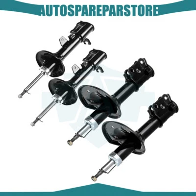 Par de amortiguadores delanteros traseros puntales para Hyundai Tiburon 1996-2000 Elantra 1997-2001 Foto 1 de 4