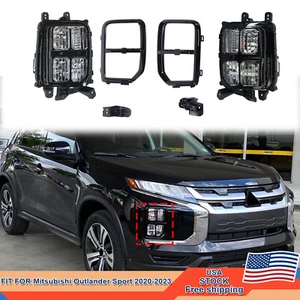 For 2020-2023 Mitsubishi Outlander Sport ASX LED Front Bumper Fog Light w/ Cover - Picture 1 of 7