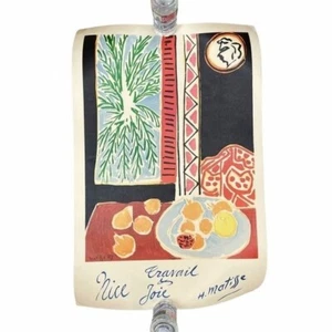 Henri Matisse Nice Travail et Joie litografia 30 x 20 - Foto 1 di 9