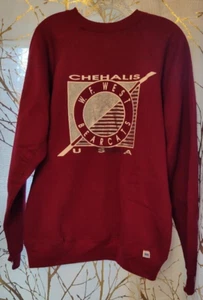 1990s Vintage Discus Athletic Cotton Sweatshirt Size M - Picture 1 of 1