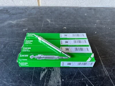 4x Bujía incandescente Lucas para Jeep Cherokee Chrysler Voyager 2.5 CRD TD 2.8/4x4 Foto 1 de 2