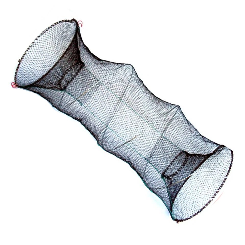 Reuse Köderfischreuse 80 cm Länge /Dm. 40cm Aalreuse Fischreuse Ködernetz - Bild 1 von 1