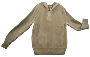 Suéter Lucky Brand Hunter talla grande para mujer verde con capucha tejido manga larga - Imagen 1 de 7