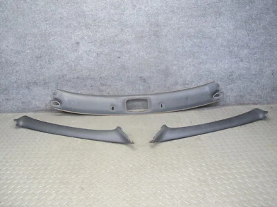 93-96 NISSAN 300ZX Z32 CONV SET OF 3 HEADLINER & A-PILLAR TRIM COVER BLACK OEM - Image 1 of 4