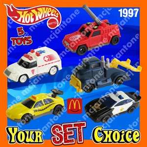 SET 5 McDonalds 1997 HOT WHEELS Diecast MATTEL City Fahrzeug Auto IHRE WAHL - Bild 1 von 6
