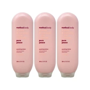 Method Body Pure Peace Lozione Lenitiva, 13,5 Oz (Confezione da 3) - Foto 1 di 3