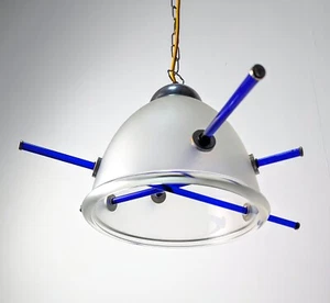 Lámpara colgante Italiana de diseño con cristal de murano - Bild 1 von 7