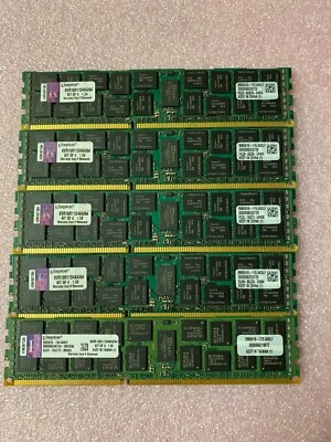 Kingston KVR16R11D4K4/64 80GB (5x16GB) DDR3 Registered ECC  Memory - Image 1 of 2