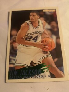 Fleer 94 95 Dallas Mavericks Jim Jackson Basketball Collection Card #48