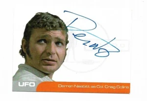 2016 unstoppable UFO ~ Autoraph Card ~Derren Nesbitt as Craig Collins (error) - Picture 1 of 2