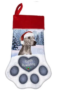 Christmas Stocking - Weimaraner - Picture 1 of 1