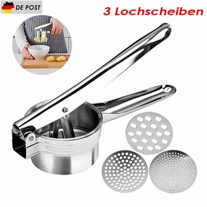 Kartoffelpresse Spätzlepresse Nudelpresse Spaghettieis Presse Edelstahl