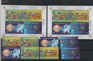 Bosnien Herzegowina Block 27 A + B  inl. Blockmarken 50 Jahre Europa - Picture 1 of 1