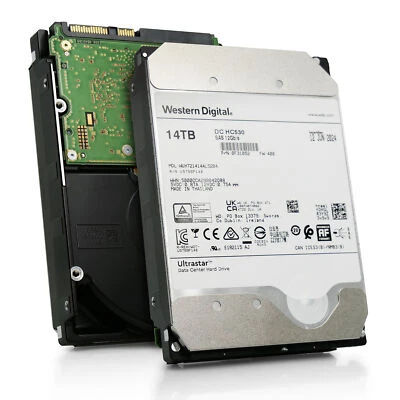 WD Ultrastar DC HC530 14TB WUH721414AL5204 0F31052 7.2K RPM SAS 12Gb/s 3.5" HDD - Image 1 of 4