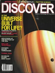 Discover Magazine Universe Sea Bottom Killer Tornadoes Brain Scans Beetles 2009 - Picture 1 of 7