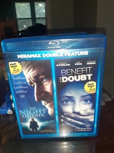 The Night Listener/Benefit Of The Doubt Blu-ray Robin Williams Donald Sutherland - Imagen 1 de 3