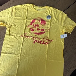 Universal Studios HHN 2023 Stranger Things Surfer Boy Pizza Shirt Size XL - Picture 1 of 5