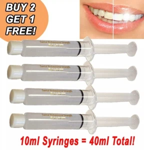 Teeth Whitening 10ml Gel Syringes 44% Professional Bleaching - Buy 2 Get 1 Free! - Picture 1 of 4