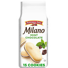 Milano Mint Chocolate Cookies, 7 OZ Bag (15 Cookies)